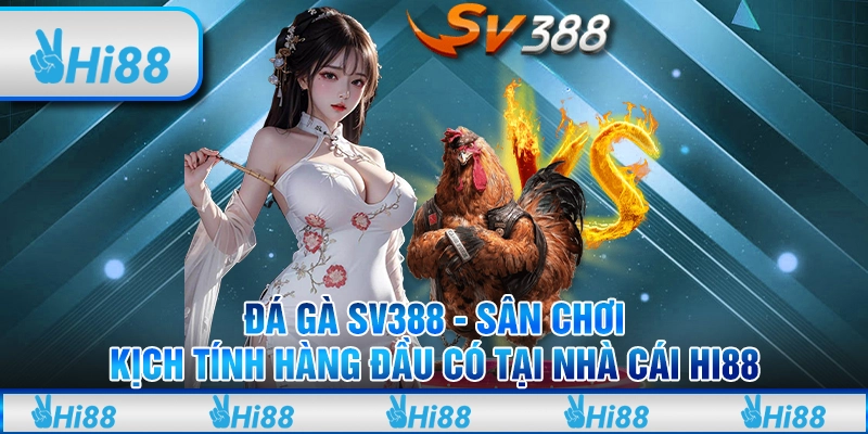 Đá Gà SV388 - Sân Chơi Kịch Tính Hàng Đầu Có Tại Nhà Cái Hi88