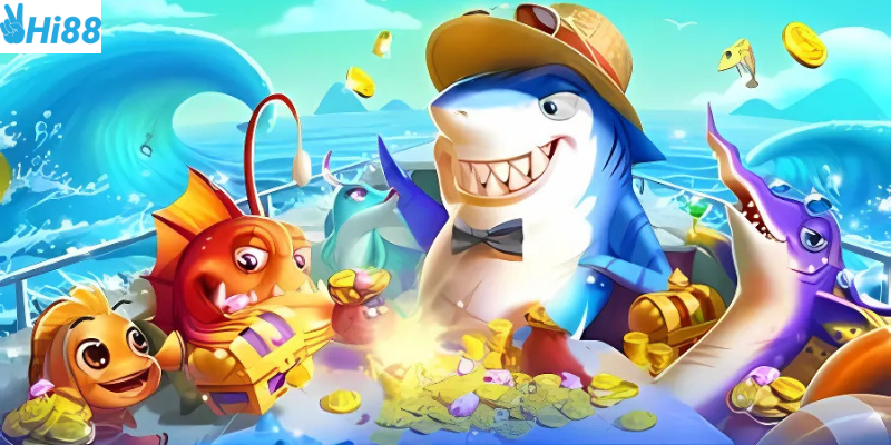 Thu thập điểm và chiến lược bắn cá hiệu quả